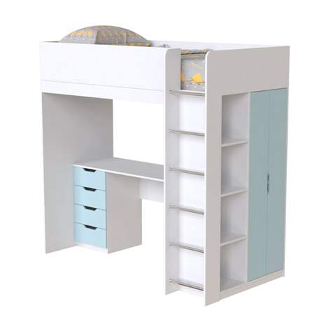 Детская кровать-чердак ДЮС33 Binky Детская кровать-чердак ДЮС33 Binky