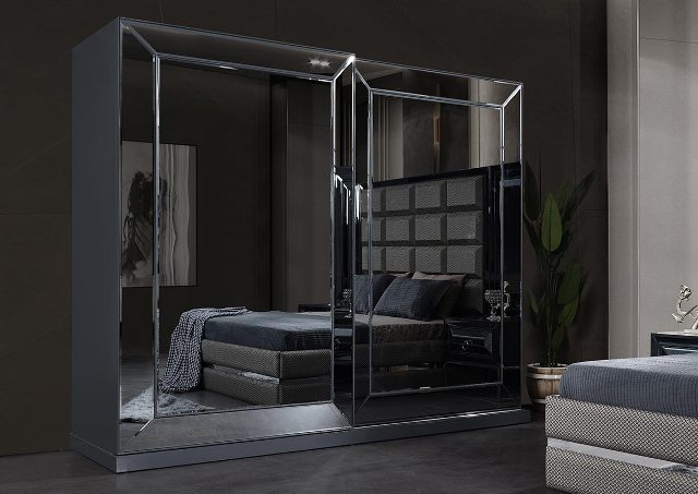 Серебряная спальня Гуччи, АРТ-Деко Серебряная спальня Гуччи, АРТ-Деко