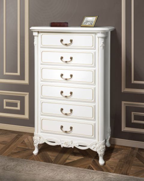 Белая румынская мебель для спальни Флора, Симекс Белая румынская мебель для спальни Флора, Симекс