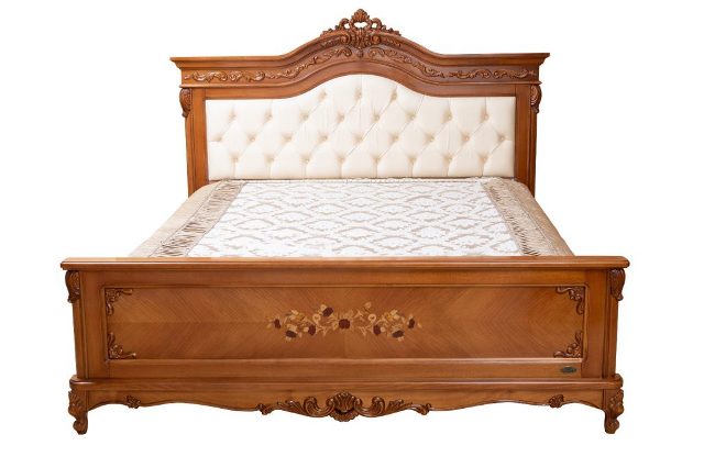 Принцесса ореховая спальня в стиле барокко Принцесса ореховая спальня в стиле барокко
