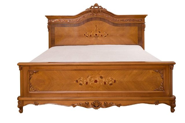 Принцесса ореховая спальня в стиле барокко Принцесса ореховая спальня в стиле барокко