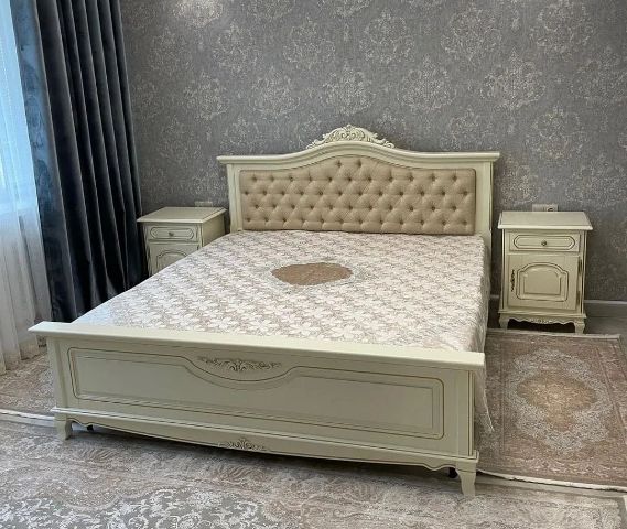 Элипс белая деревянная спальня, Румыния Элипс белая деревянная спальня, Румыния