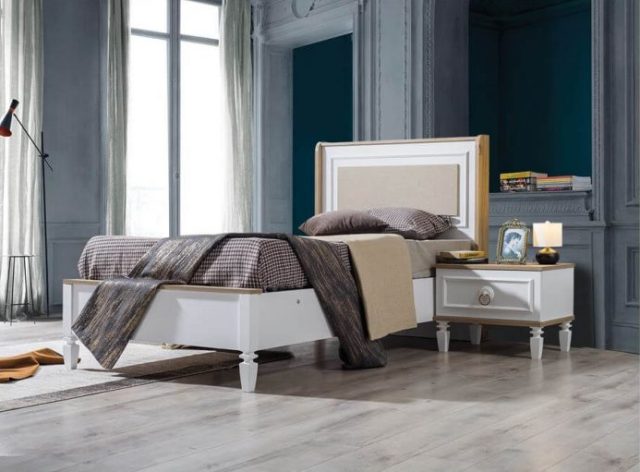 Белая спальня Мила