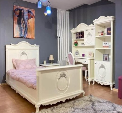 Белая мебель для детской Мира