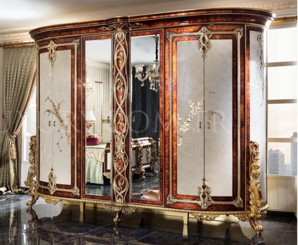 Классическая резная мебель для спальни Рива Классическая резная мебель для спальни Рива