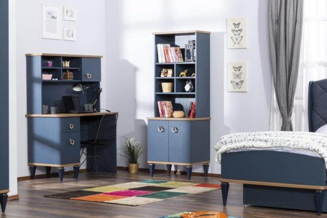 Мосс синяя детская спальня Мосс синяя детская спальня