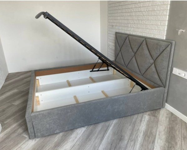 Серая кровать Моцар