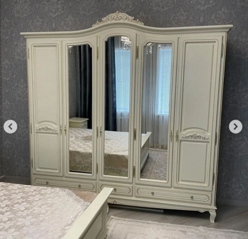 Элипс белая деревянная спальня, Румыния