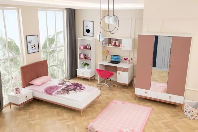 Розетта- мебель в спальню для девочки Розетта- мебель в спальню для девочки