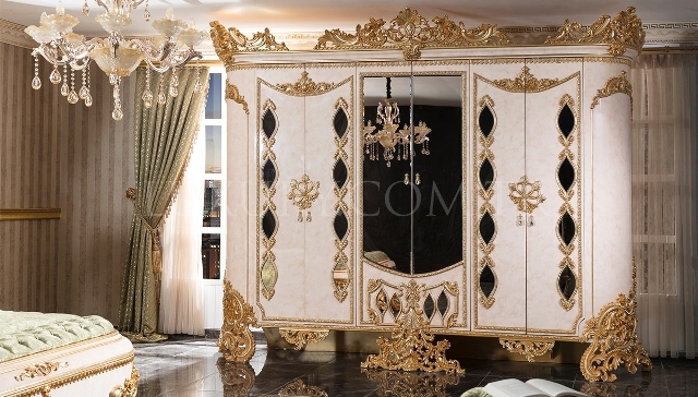 Белая спальня Рим, Барокко Белая спальня Рим, Барокко