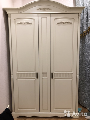 Анна двухдверный шкаф в стиле Прованс