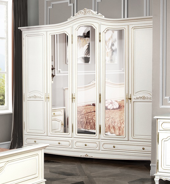 Элипс белая деревянная спальня, Румыния Элипс белая деревянная спальня, Румыния