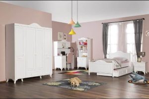 Белая спальня для девочки Сиена