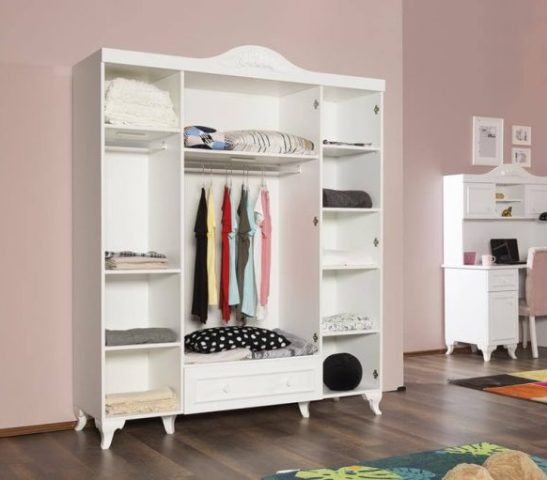 Белая спальня для девочки Сиена Белая спальня для девочки Сиена