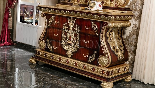 Классическая ореховая спальня Гондола Классическая ореховая спальня Гондола