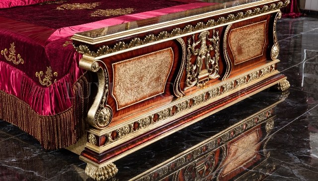 Классическая ореховая спальня Гондола Классическая ореховая спальня Гондола