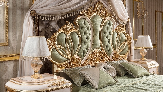 Белая спальня Рим, Барокко Белая спальня Рим, Барокко