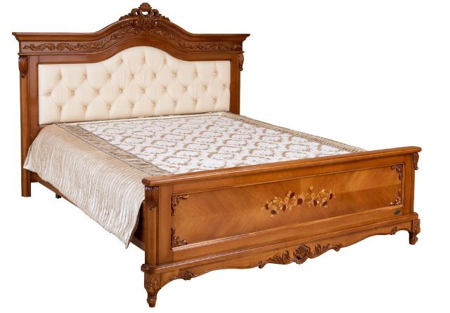 Принцесса ореховая спальня в стиле барокко Принцесса ореховая спальня в стиле барокко