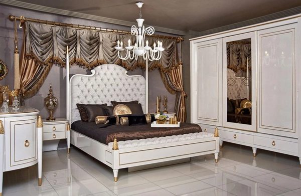Элис -белая спальня в стиле классика
