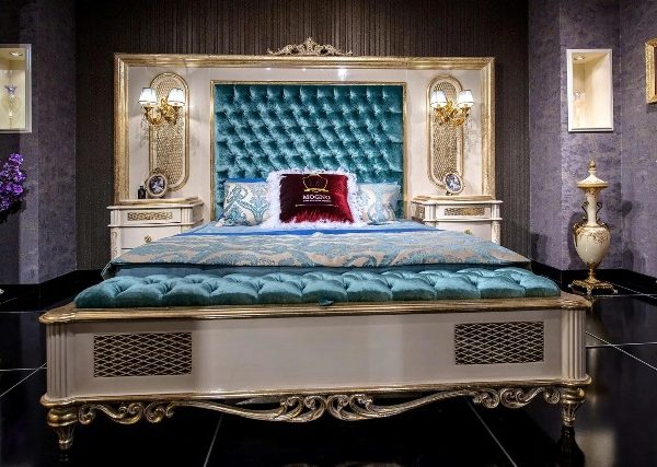 Глория белая королевская спальня