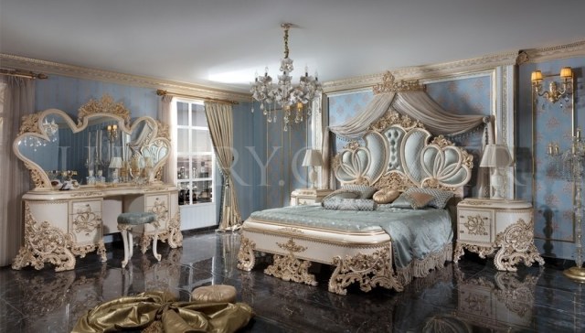 Белая спальня Рим, Барокко Белая спальня Рим, Барокко