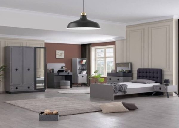 Стиль-серая детская мебель