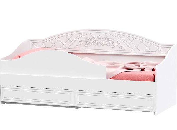 Белая детская диван-софа Амели