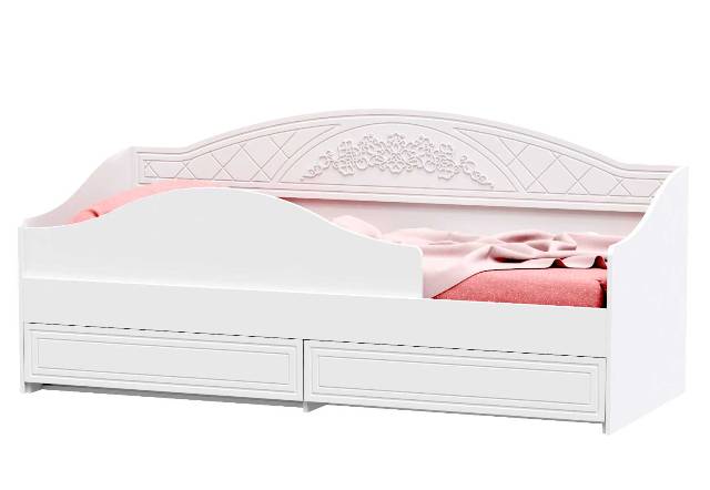 Белая детская диван-софа Амели