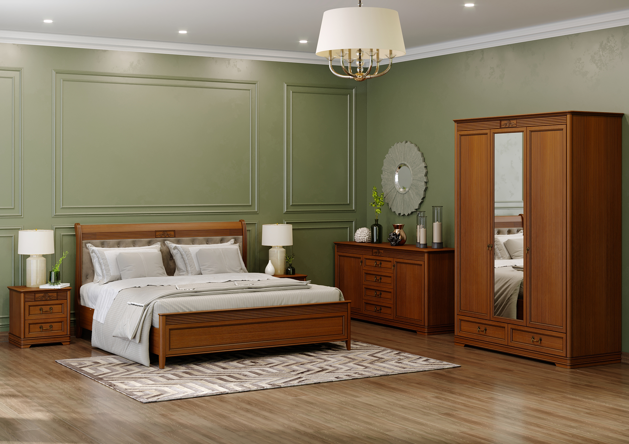 Деревянная спальня Тоскана Деревянная спальня Тоскана