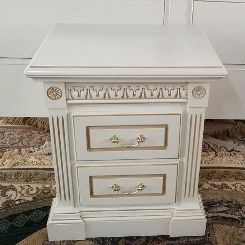 Белая деревянная спальня Венеция, Румыния Белая деревянная спальня Венеция, Румыния