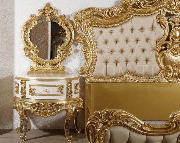 Белая спальня барокко Велиахт