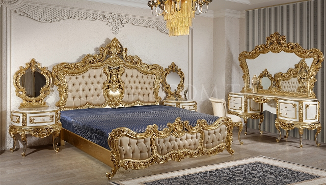 Белая спальня барокко Велиахт Белая спальня барокко Велиахт
