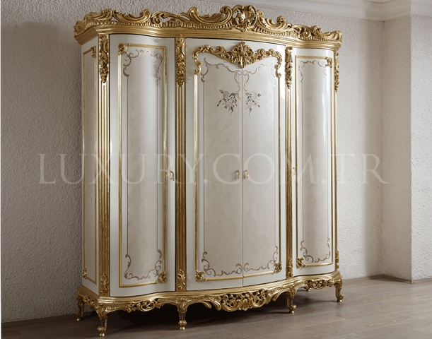 Белая спальня барокко Велиахт