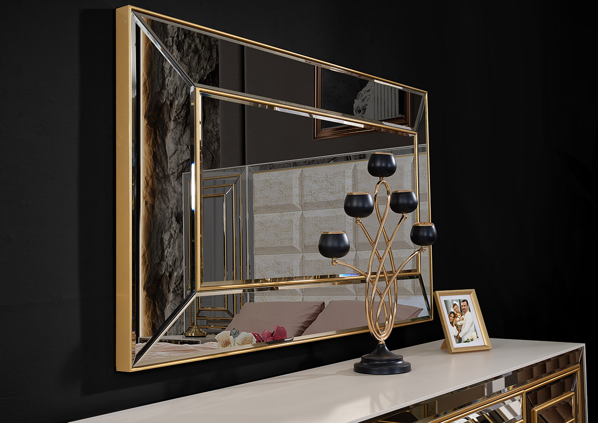 Бежевая спальня в стиле АРТ-Деко Версаче, INCI Бежевая спальня в стиле АРТ-Деко Версаче, INCI