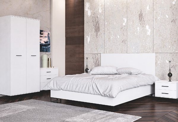 Белая спальня Белый Бриллиант