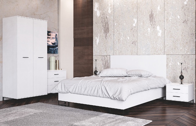 Белая спальня Белый Бриллиант Белая спальня Белый Бриллиант