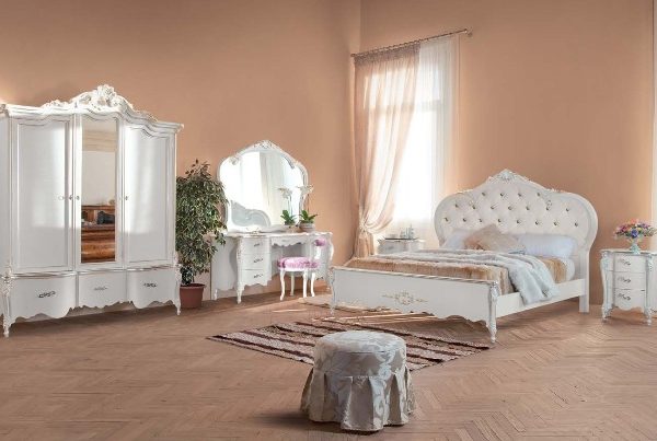 Нью Йорк-белая спальня для спальни