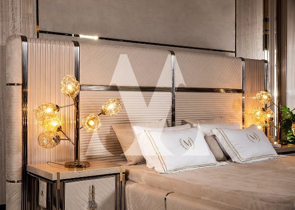 Вегас - бежевая спальня АРТ-Деко