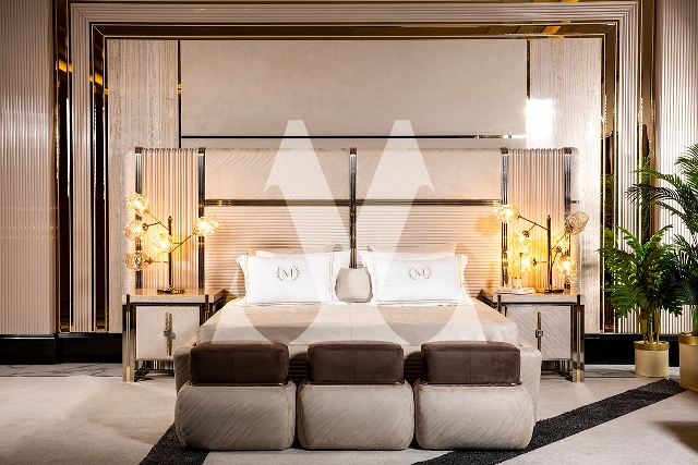 Вегас - бежевая спальня АРТ-Деко Вегас - бежевая спальня АРТ-Деко