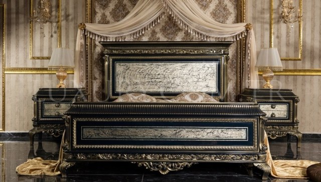 Турецкая черная спальня Люкс