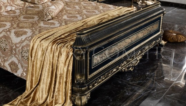 Турецкая черная спальня Люкс