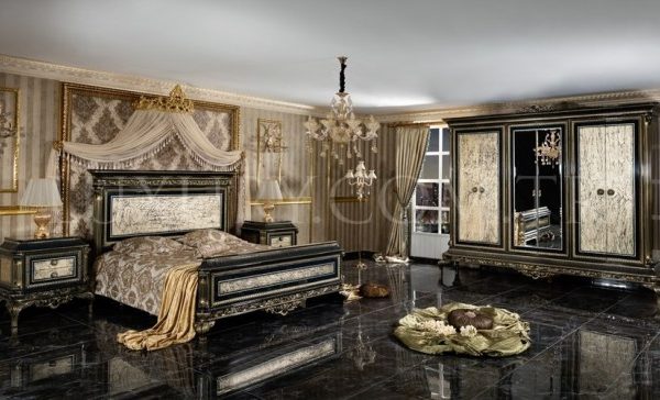 Турецкая черная спальня Люкс