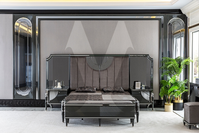 Серая спальня Прада, Турция мебель для спальни производства Турция