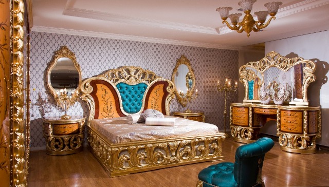 Салтанат ( SALTANAT)-золотая мебель для спальни Салтанат ( SALTANAT)-золотая мебель для спальни