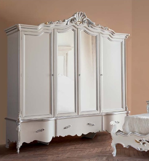 Белая классическая спальня Нью Йорк