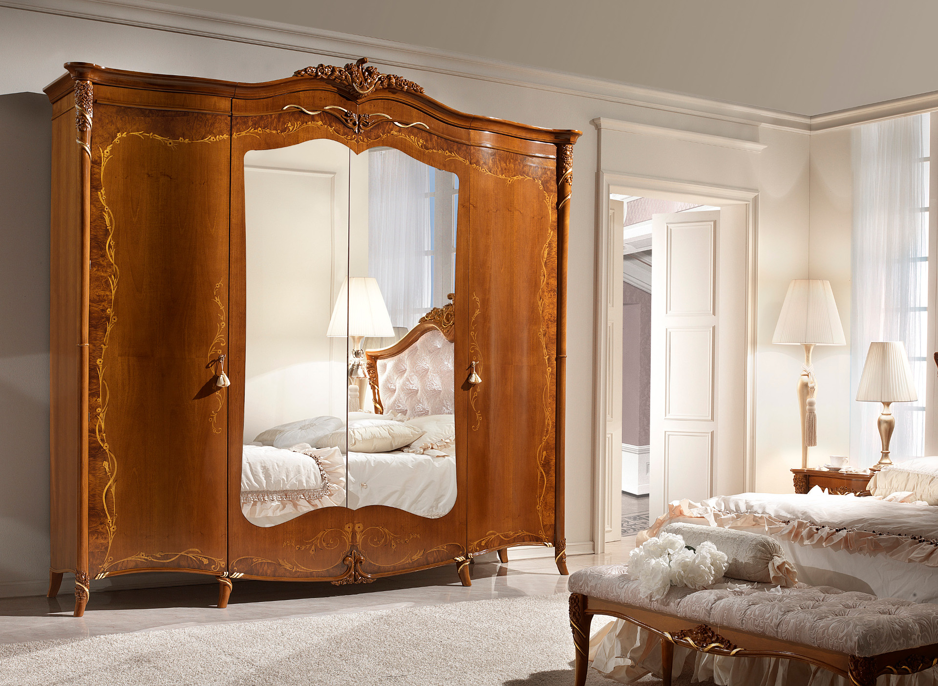 Виттория (VITTORIA) классическая итальянская спальня