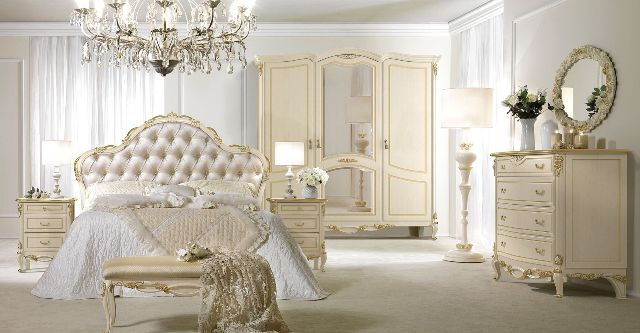 Сигнория (Signoria) итальянская белая спальня Сигнория (Signoria) итальянская белая спальня