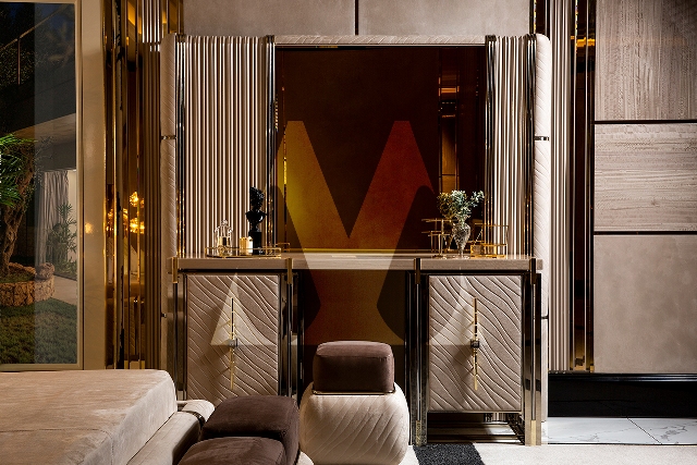 Вегас - бежевая спальня АРТ-Деко Вегас - бежевая спальня АРТ-Деко