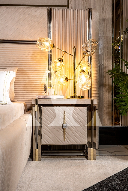 Вегас - бежевая спальня АРТ-Деко Вегас - бежевая спальня АРТ-Деко