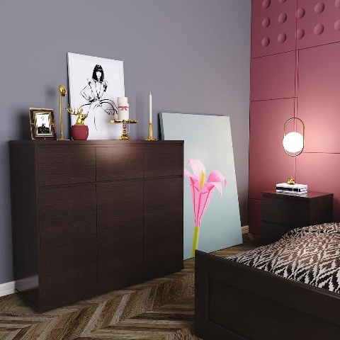 Темная мебель для спальни Лайт Темная мебель для спальни Лайт